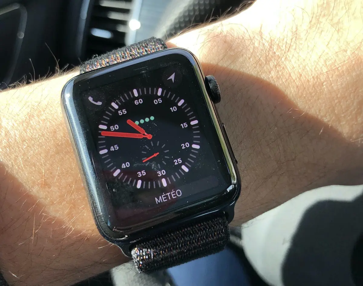 Test de l'Apple Watch Series 3 (4G)