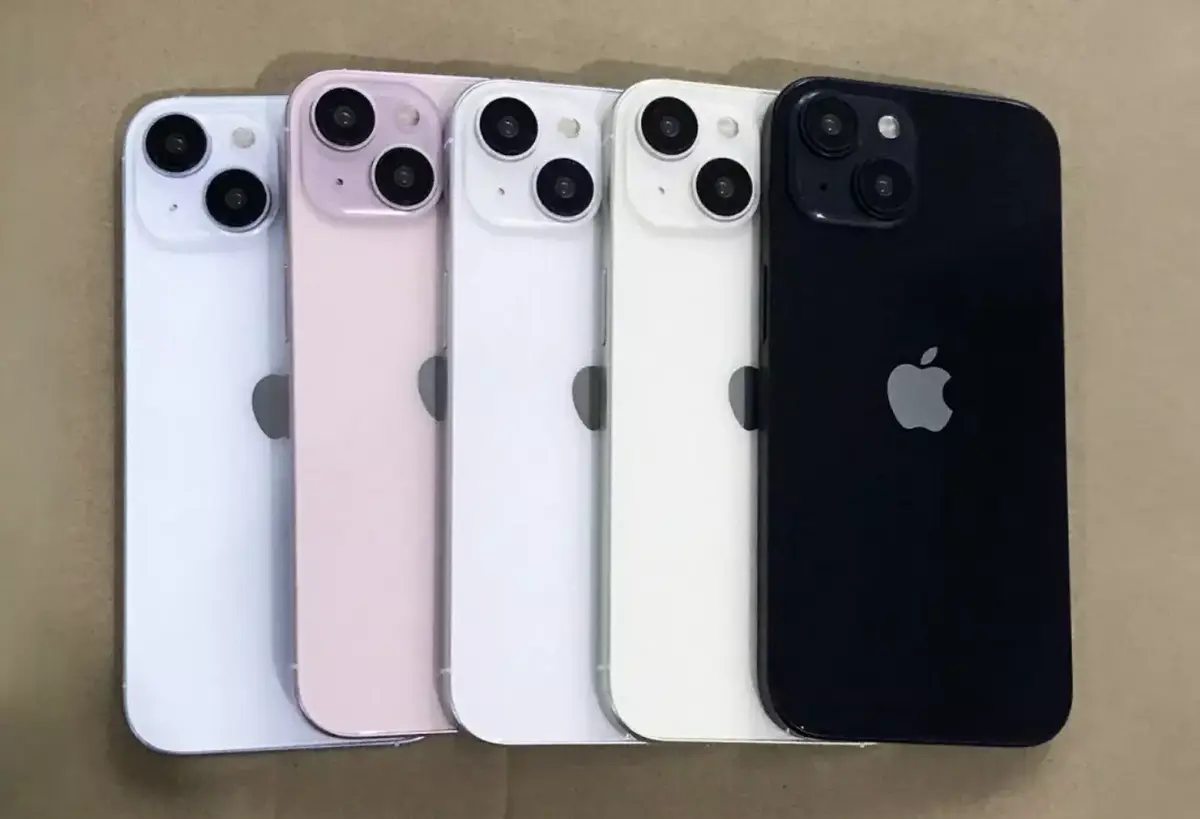 iPhone 15 couleurs