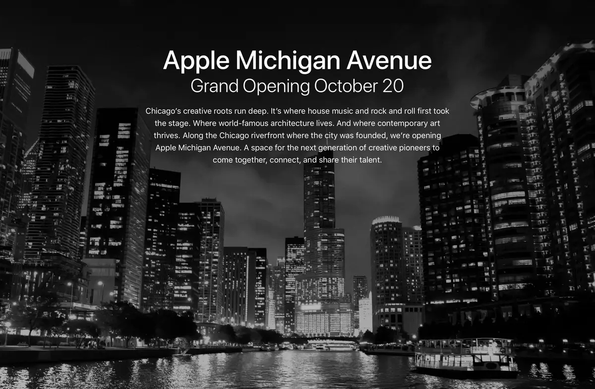 Derniers préparatifs avant l'ouverture de l'Apple Store de Chicago (photos)