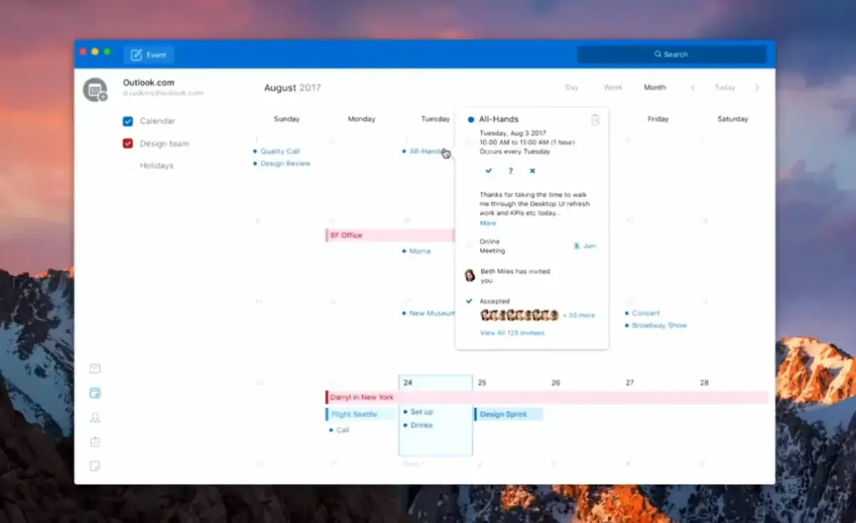 Outlook va se refaire une beauté sur macOS et Windows