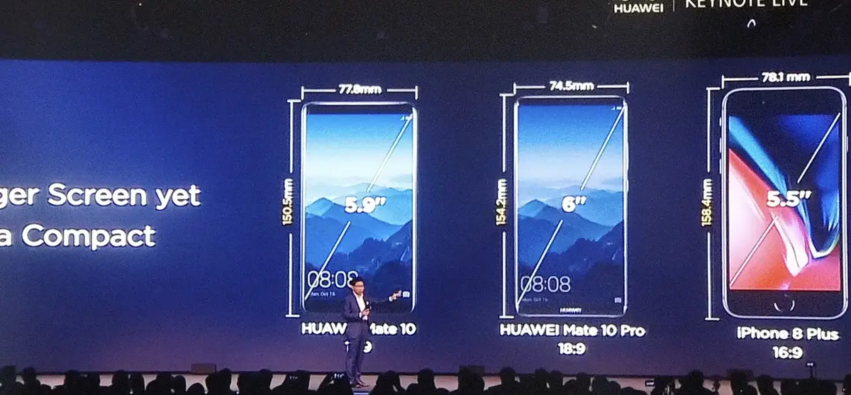 L'image du jour : quand Huawei se moque de l'iPhone X et de Face ID jugé "trop lent"