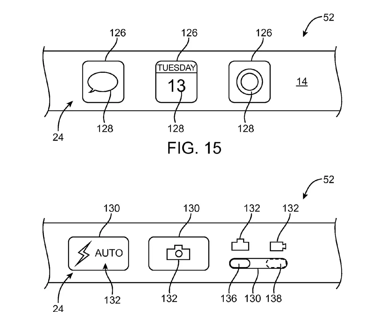 Le brevet du jour : un affichage sur la tranche de l'iPhone et de l'Apple Watch ?