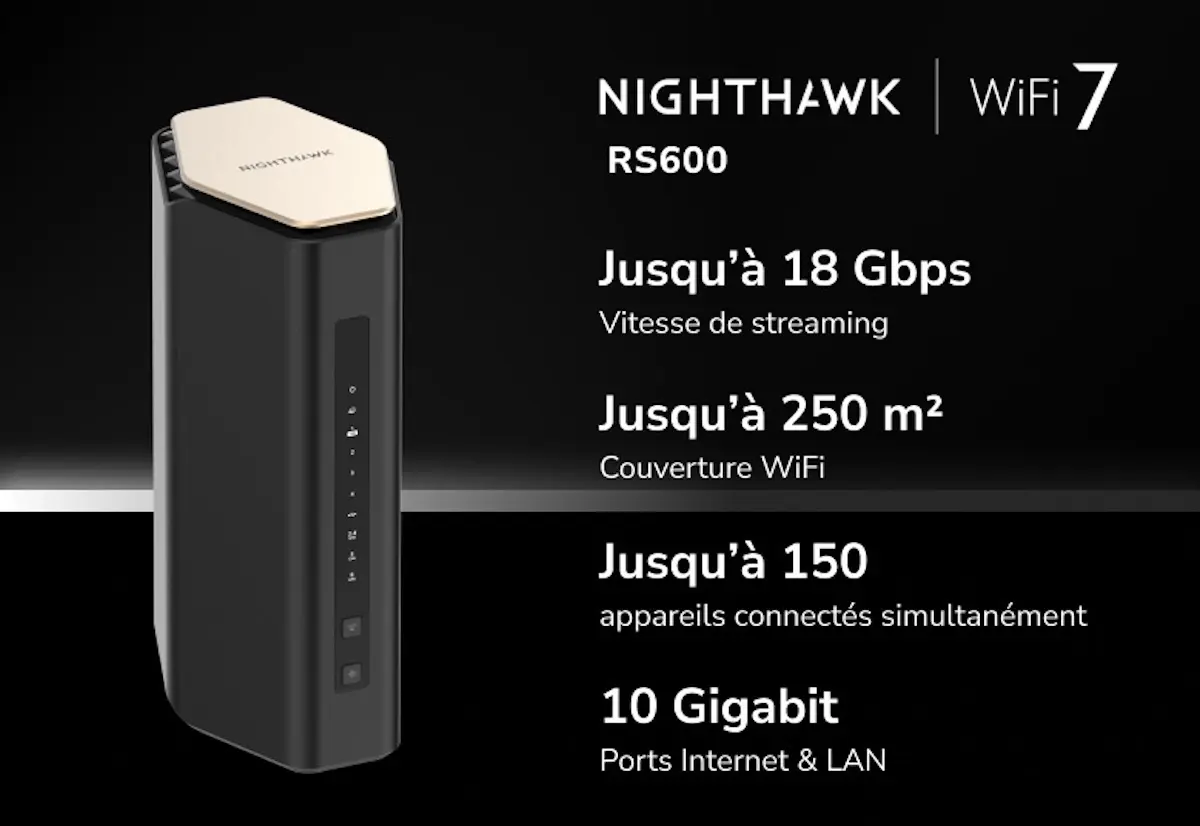 WiFi 7 : Netgear annonce trois nouveaux routeur abordables