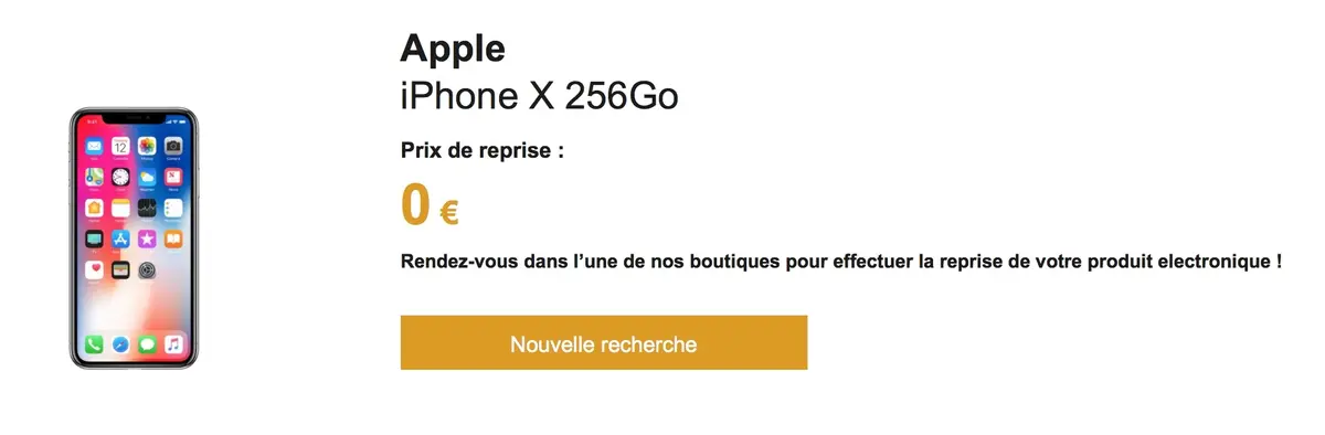 La Fnac lance ses offres de reprise pour... l'iPhone X