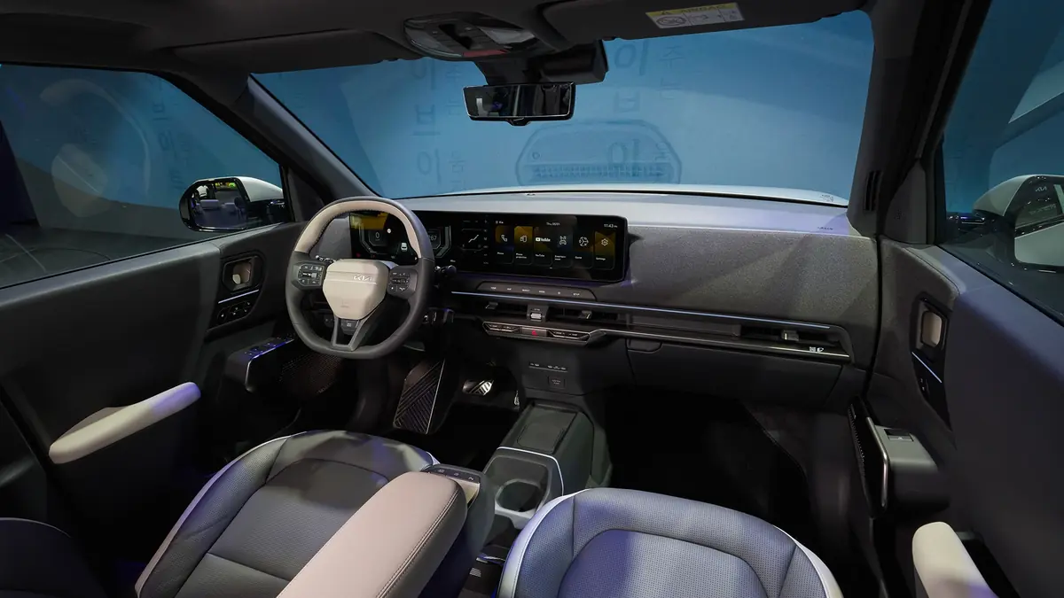 Kia EV2&nbsp;: bonne autonomie, V2L, 22kW, frunk, &eacute;norme coffre et 4m de long&nbsp;!