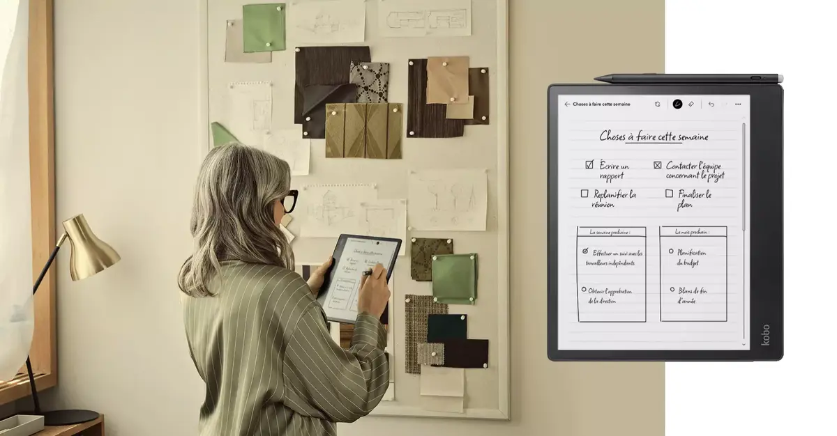 Kobo lance la liseuse Elipsa 2E pour concurrencer le Kindle Scribe et la reMarkable 2