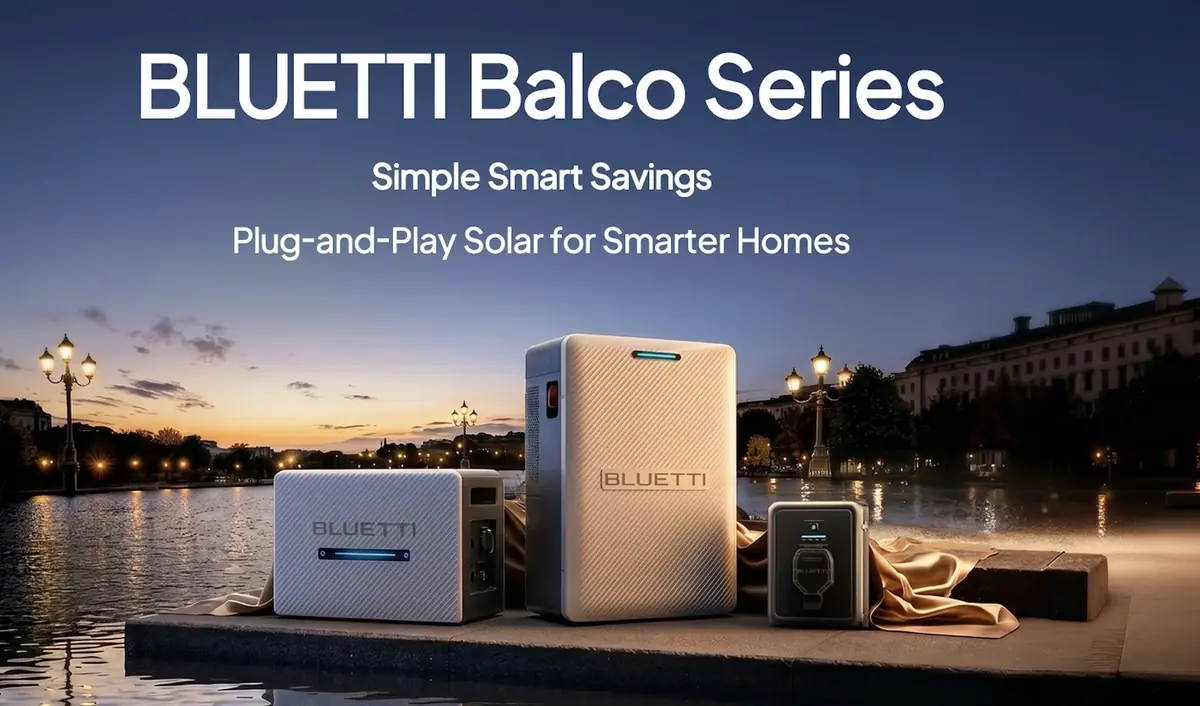 Bluetti se met aux batteries solaires avec les Balco 260, Balco 500, et Balco Transfer Hub