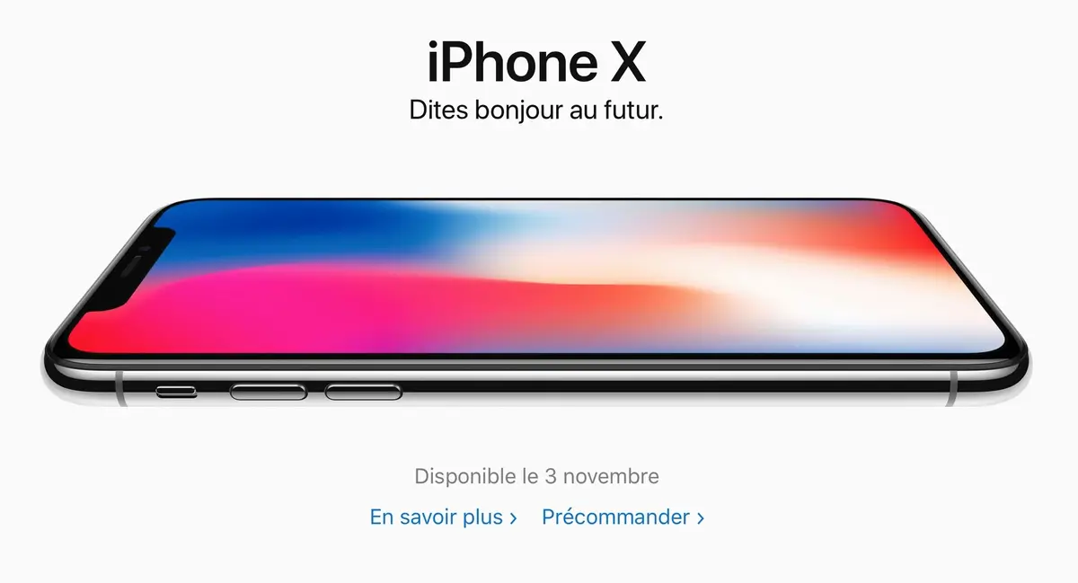 Apple : "la demande pour l'iPhone X est hors norme"