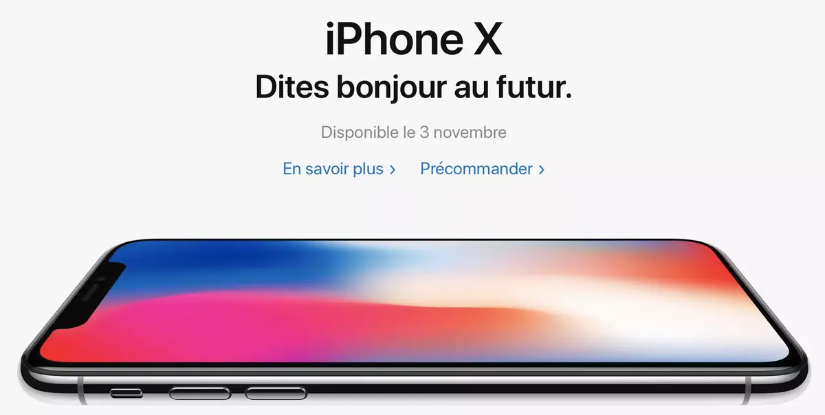 iPhone X : 9 à 12 millions d'exemplaires précommandés en trois jours ?