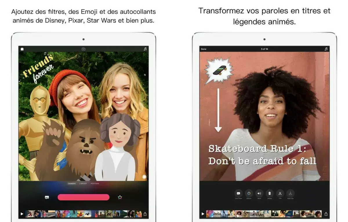 Apple : Clips est mis à jour avec une fonction RA "Selfie Scene" réservée à l'iPhone X