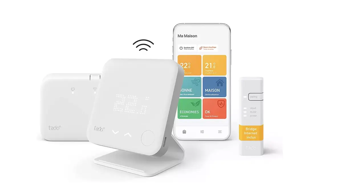 Envie de de réduire la facture de chauffage ? Jusqu'à -55% sur la gamme Tado° compatible HomeKit !