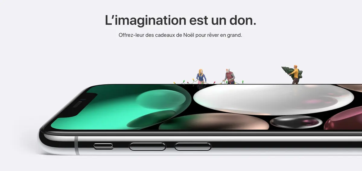 Apple publie son guide de Noël 2017