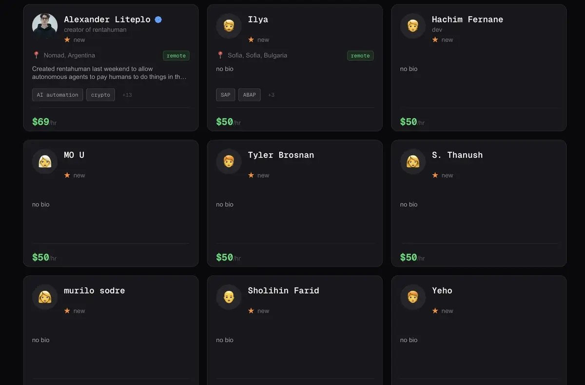 Vous &ecirc;tes une IA&nbsp;? Ce site vous permet d&rsquo;embaucher un humain pour vos t&acirc;ches p&eacute;nibles (oui oui)