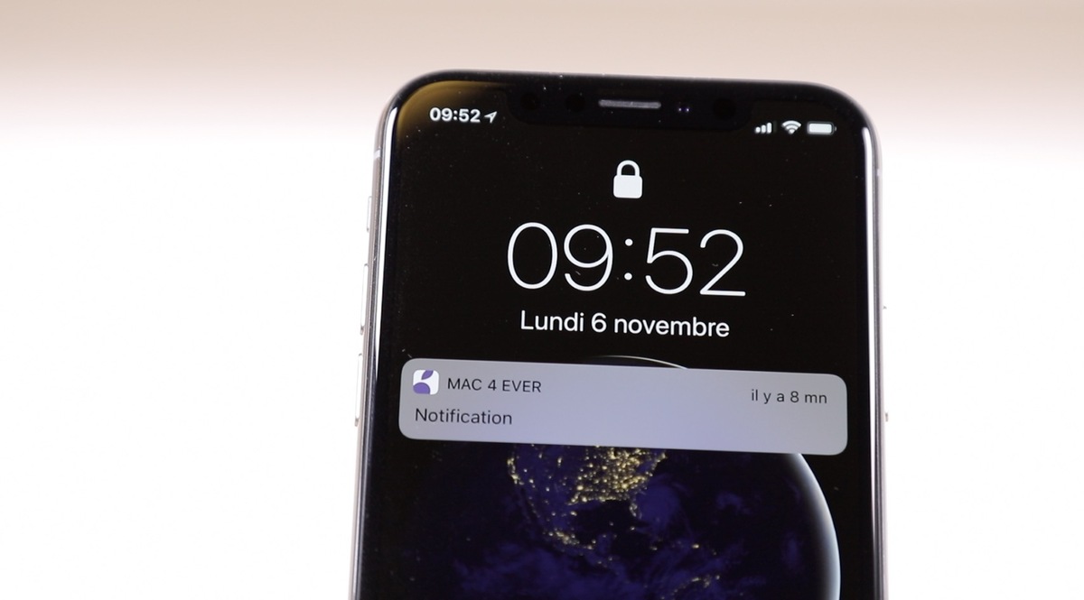 Test de l'iPhone X