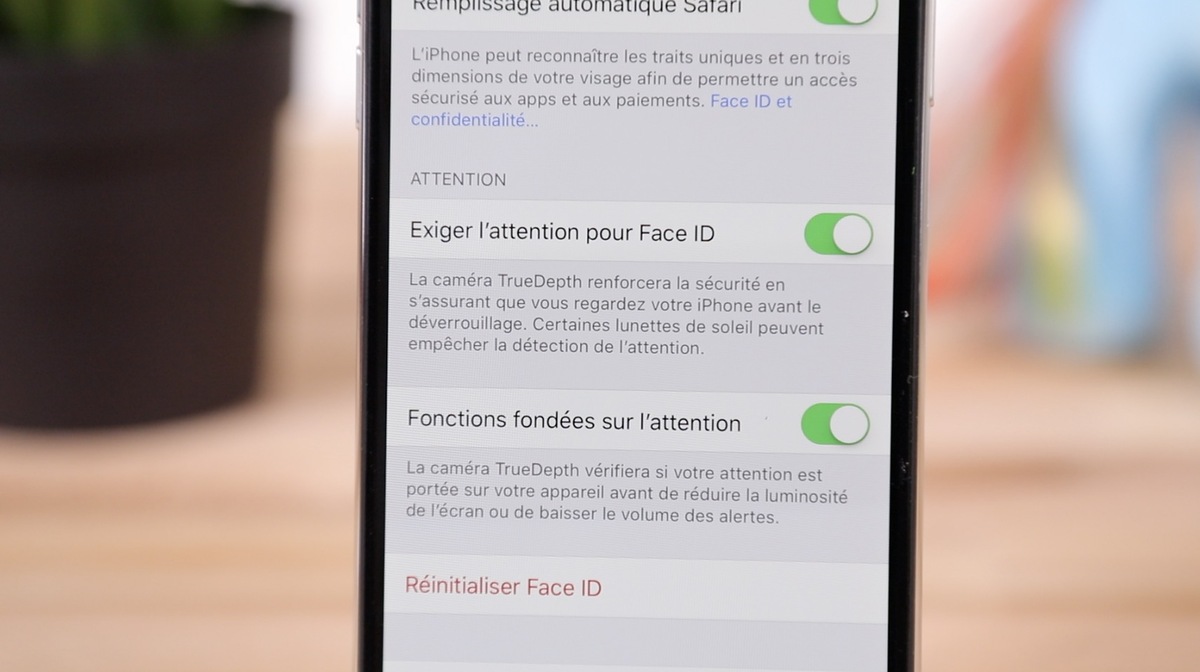 Test de l'iPhone X