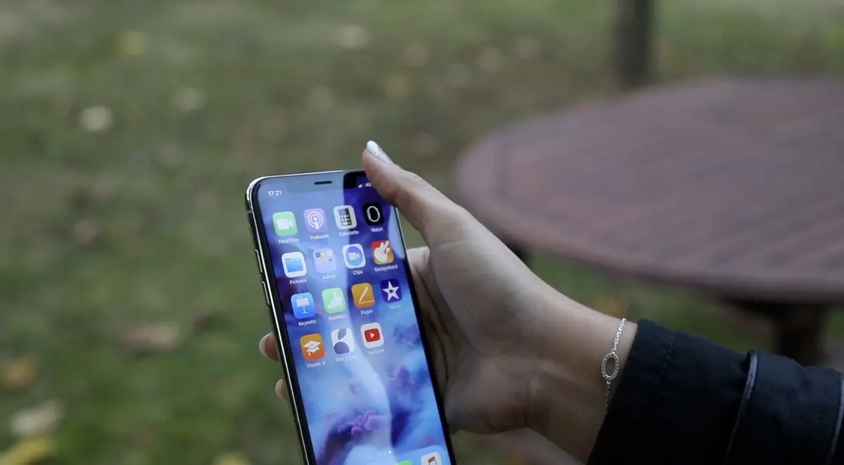 Test de l'iPhone X