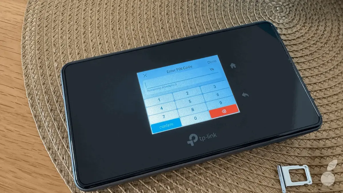 Test du TP-Link M8550&nbsp;: un routeur de poche 5G WiFI 6E pour les pros ou les voyageurs