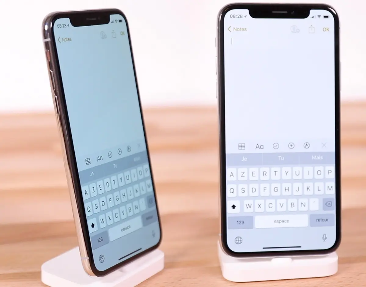 Test de l'iPhone X