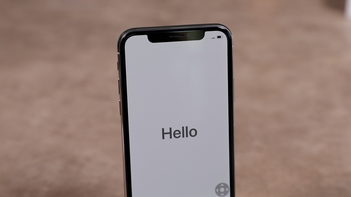 Test de l'iPhone X