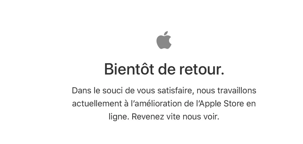 L'Apple Store ferme ses portes (avant le Black Friday)