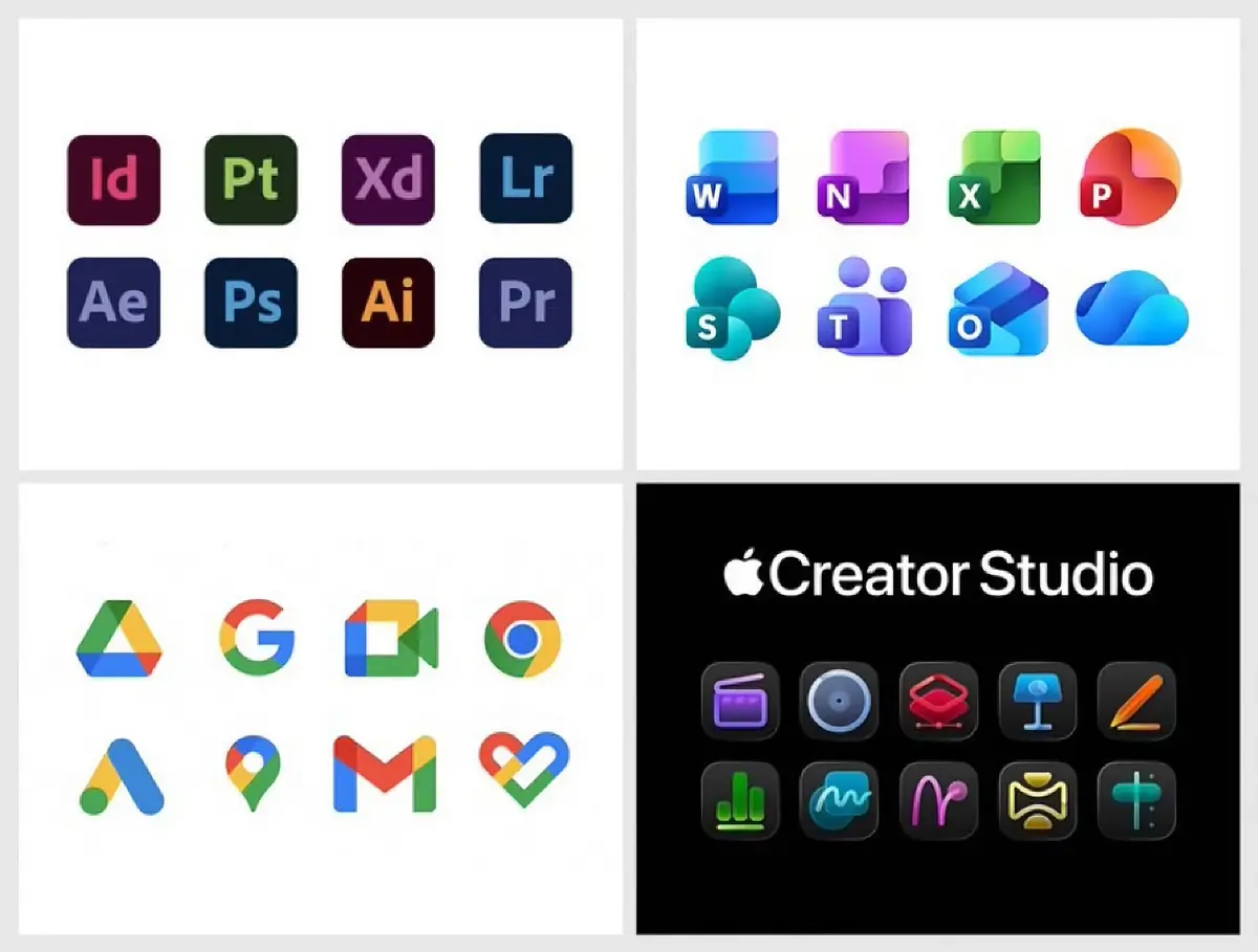 C'est quoi ces nouvelles ic&ocirc;nes du Creator Studio&nbsp;?