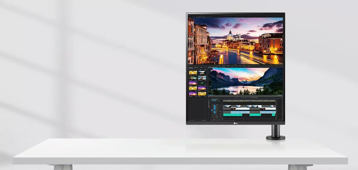 Le moniteur LG DualUp au format inédit est disponible en précommande