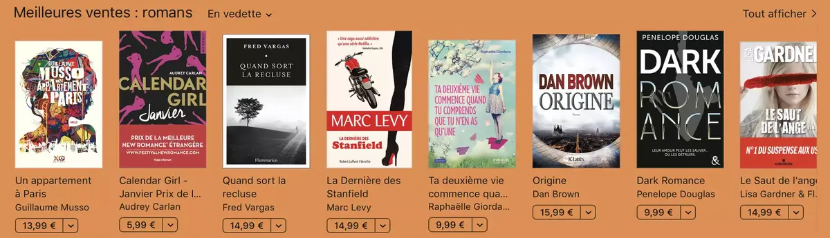 #BestofApple2017 : les tops de l’iTunes Store et de l'iBooks Store