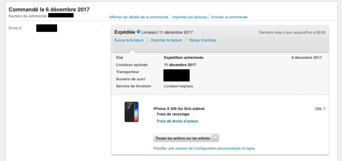 Livraisons d'iPhone X : plus que 10 jours d'attente (ou moins)