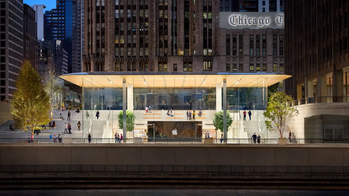 Apple Store Chicago : les stalactites seraient dues à un problème logiciel (si, si...)