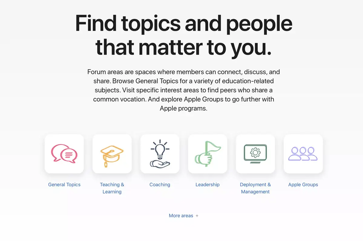 Apple Education Community : la nouvelle plateforme incontournable pour les enseignants 