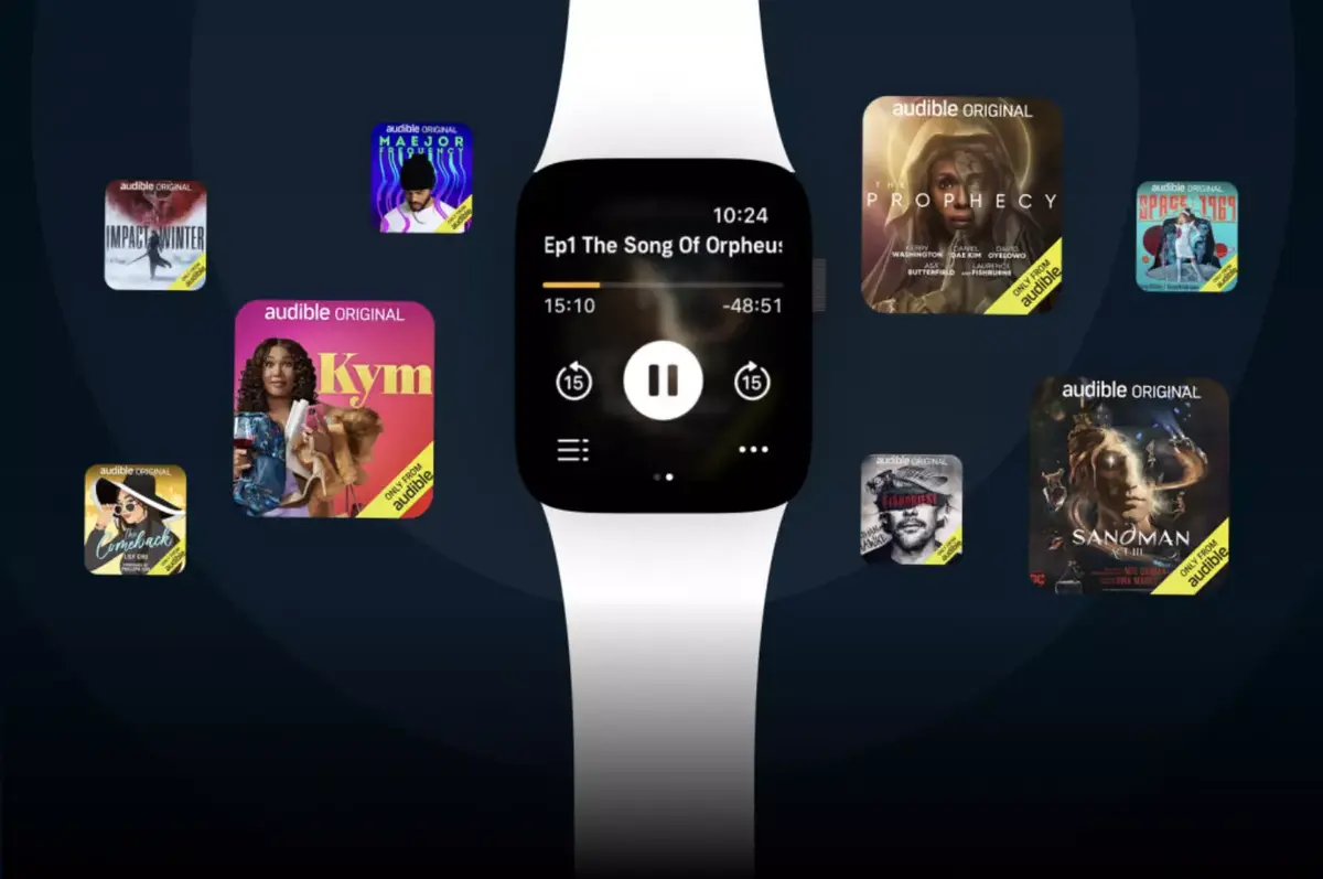 Audible devient autonome sur l'Apple Watch