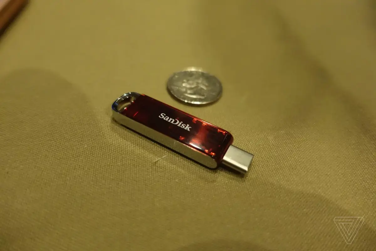 SanDisk présente une (toute petite) clé USB-C de 1To