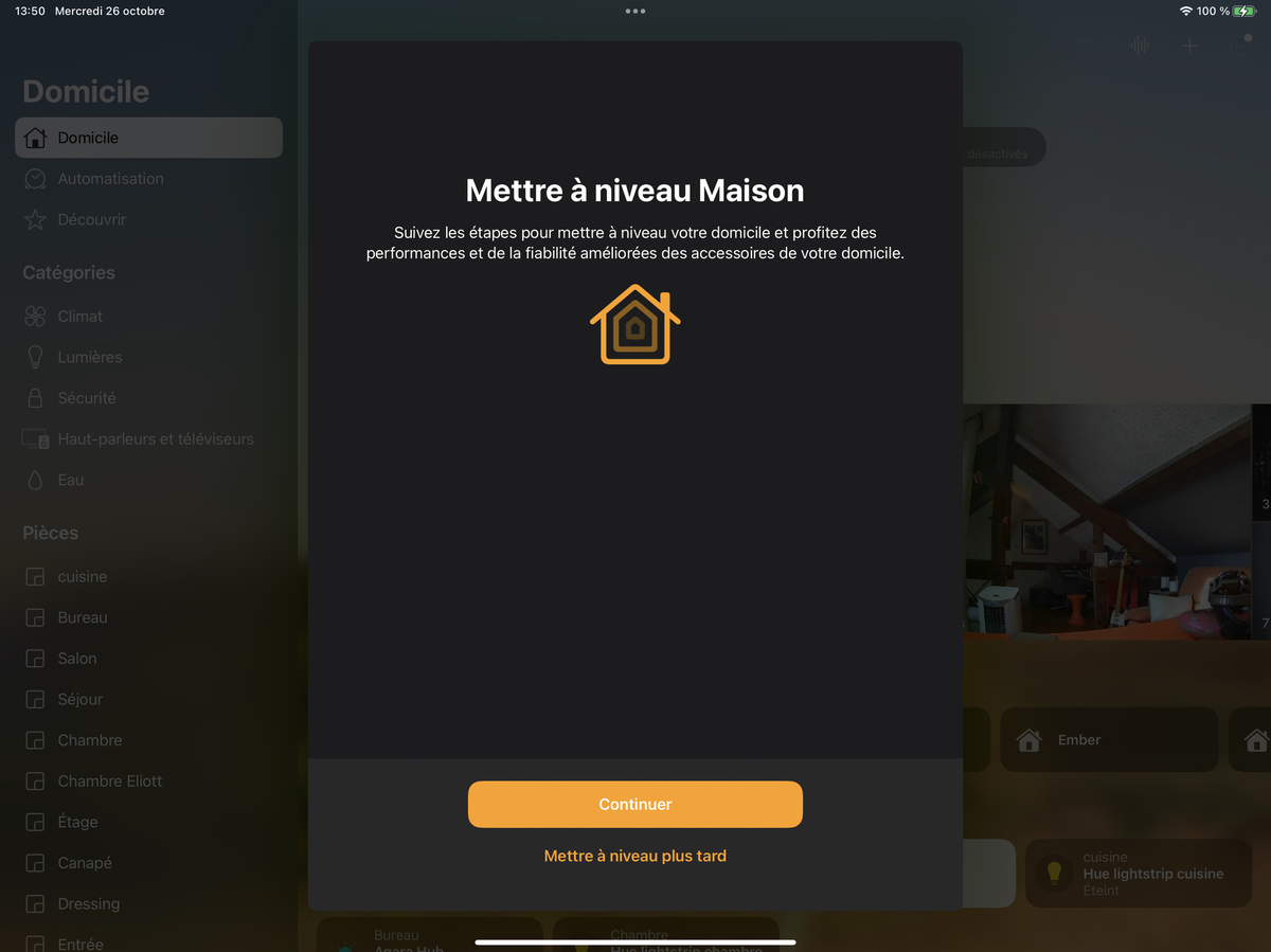 iOS 16.2 : une nouvelle architecture Matter pour l'App Maison (mise à jour des HomePod obligatoire)