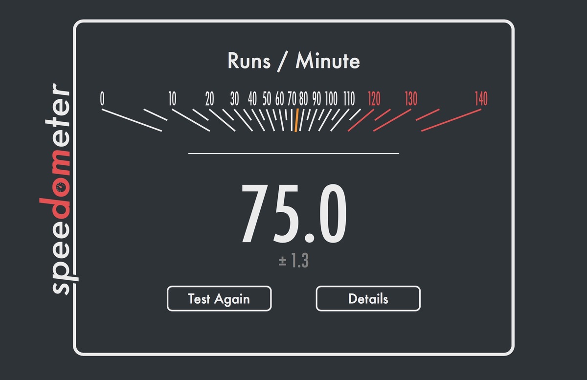 Apple lance Speedometer 2.0, son outil de mesure des performances pour les web-apps