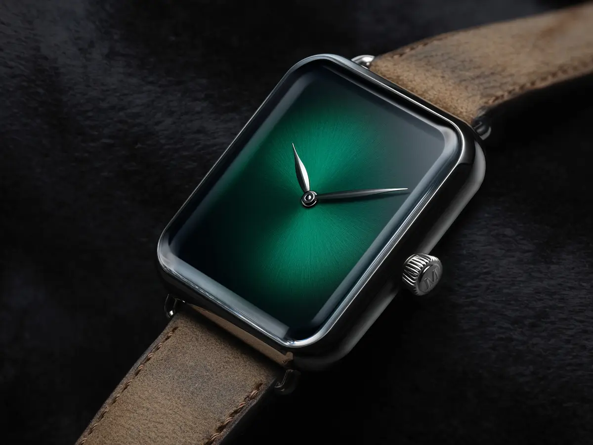 L'Apple Watch suisse mécanique "Swiss Alp Watch" passe au Cosmic Green