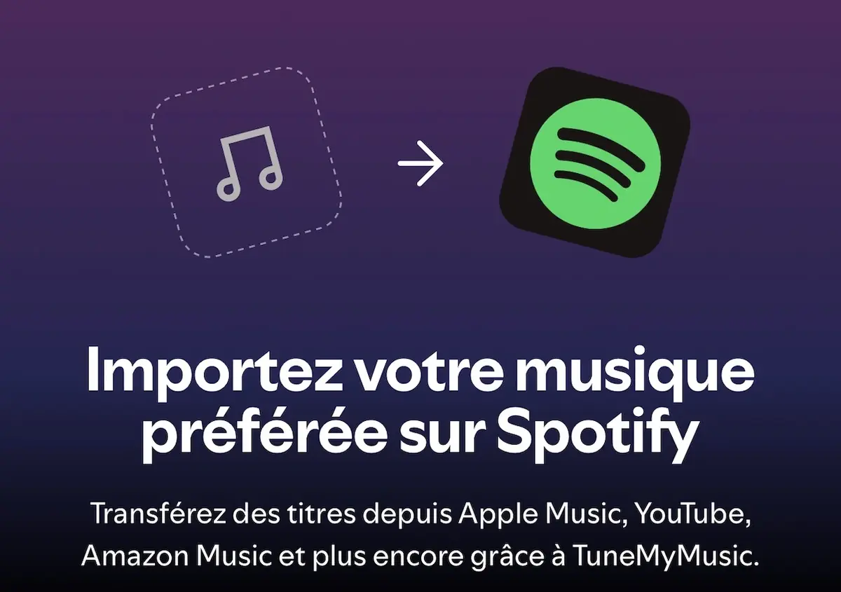 Spotify facilite (enfin) l'importation de vos playlists Apple Music, voilà comment faire