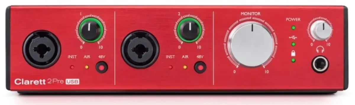 USB-C עבור ממשקי אודיו Focusrite Clarett