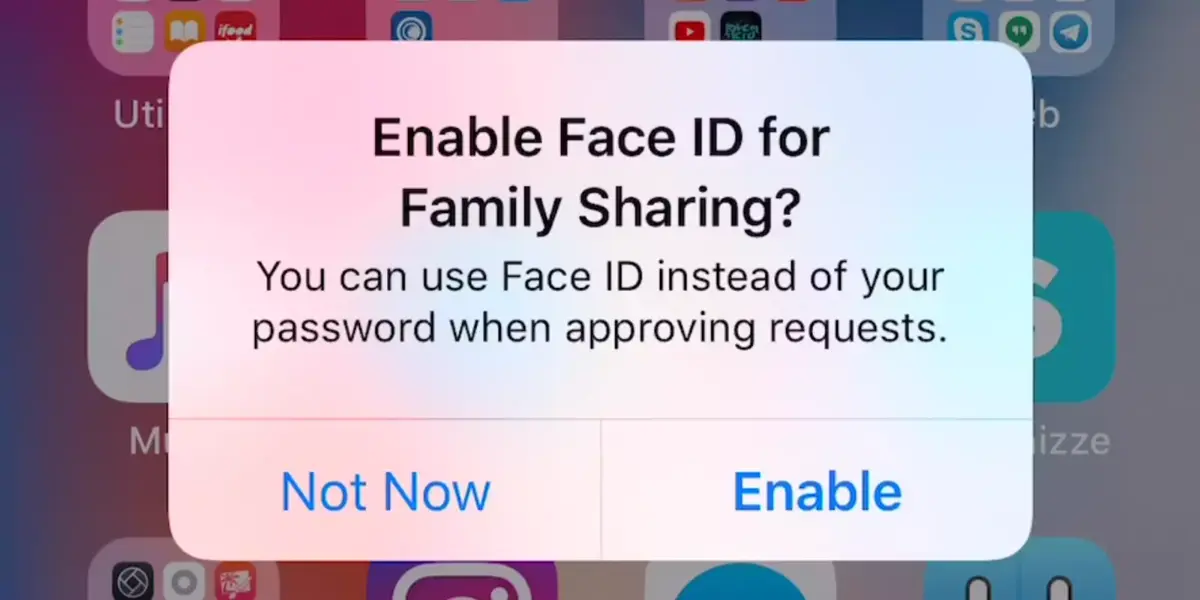 Avec iOS 11.3 Face ID permettra (enfin) de valider les achats de la famille