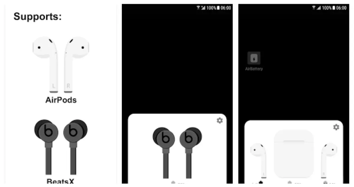 Une app Android pour connaitre l'état de la batterie des AirPods et des BeatsX