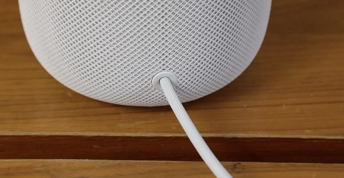 Finalement, le câble du HomePod est (presque) détachable