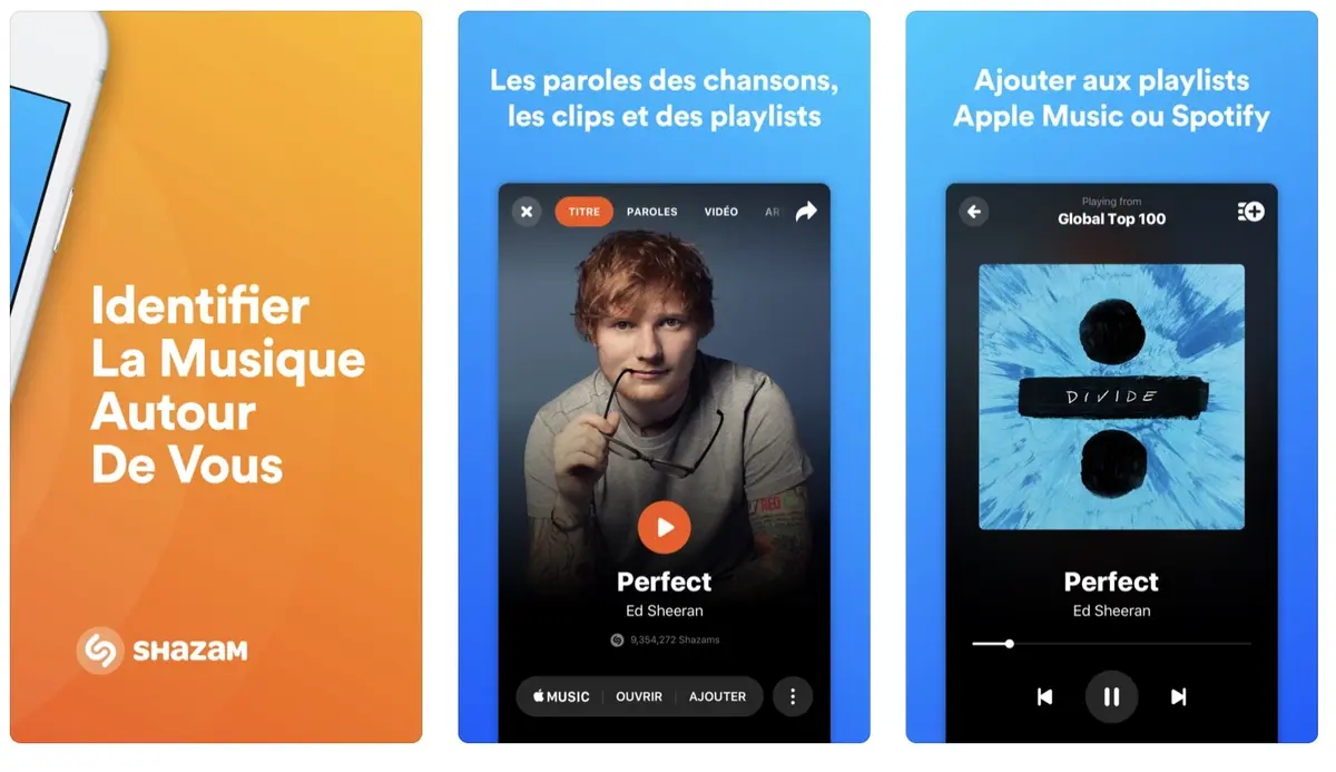 Shazam simplifie son interface et met en valeur les artistes