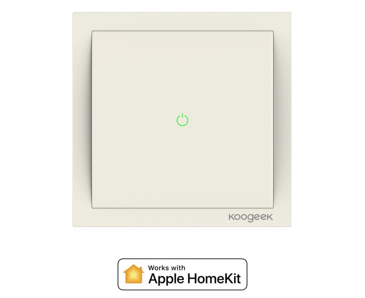 HomeKit : l'interrupteur de Koogeek désormais décliné au format européen