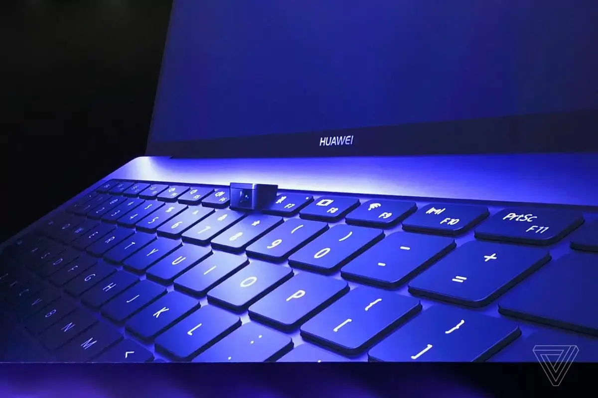 MateBook X Pro : une webcam bien cachée sur le nouveau PC portable de Huawei