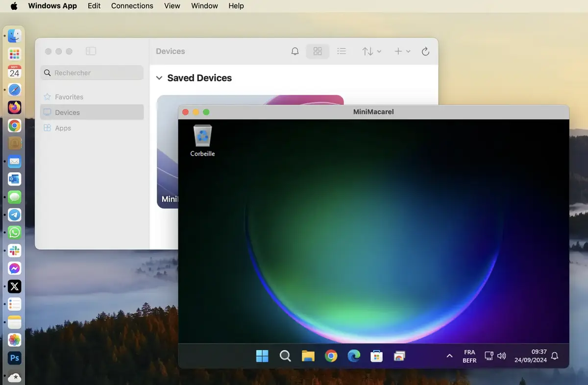Windows sur mon macOS !