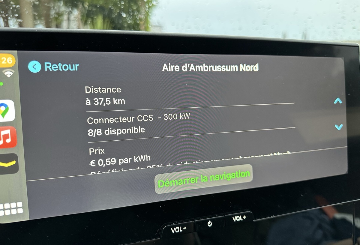 Le réseau de recharge électrique Fastned débarque dans CarPlay !
