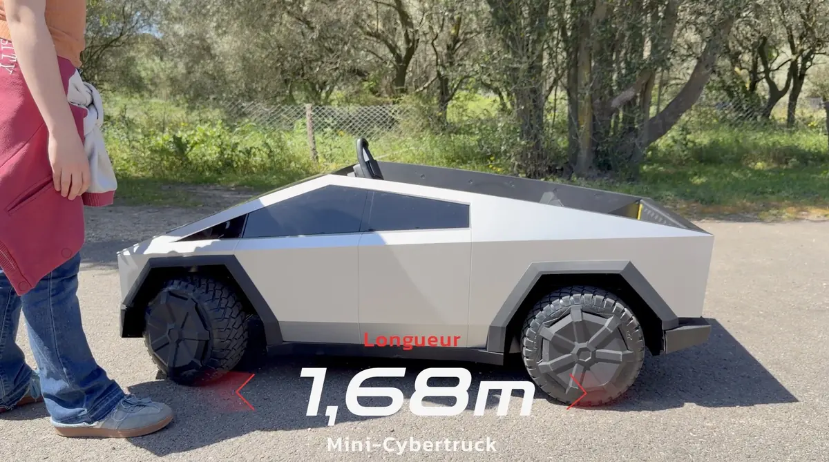 Test du Tesla Cybertruck pour enfants... par des enfants (vid&eacute;o)