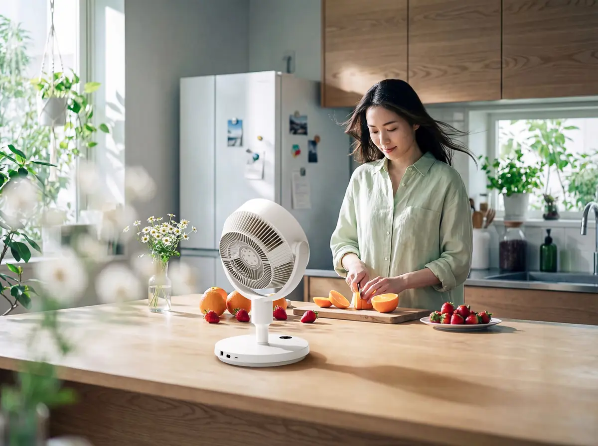 SwitchBot lance un ventilateur connect&eacute; compatible HomeKit et Matter