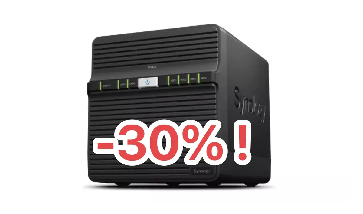 NAS Synology 4 baies DS423 promo soldes prix le plus bas