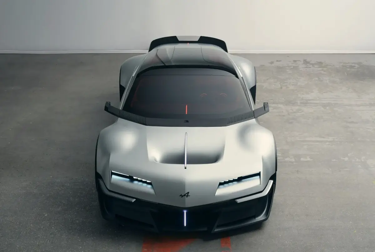 Alpine A310 Vision&nbsp;: l'ic&ocirc;ne de 1971 rena&icirc;t en &eacute;lectrique au Mondial de Paris