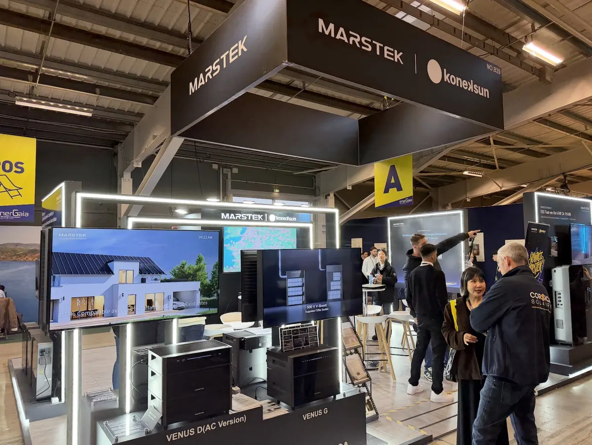 On a vu les nouvelles batteries solaires MARSTEK VENUS pas chères au salon EnerGaïa